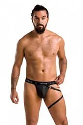 Чоловічі стринги Passion Free Your Senses Thong Bill 058 XXL/XXXL чорний - мініатюра 2