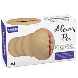 Мастурбатор LoveToy Alien's Pie Masturbator #3 (тілесний) - мініатюра 10