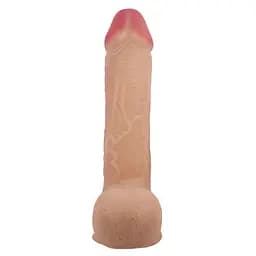 Фалоімітатор Pretty Love Sliding Skin 9.2'' 23.4 см тілесний - мініатюра 4