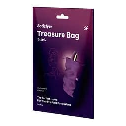 Мішечок для зберігання іграшок Satisfyer Treasure Bag L Violet Satisfyer IG059976; SX0550 98413 - мініатюра 3