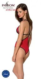 Напівпрозорий боді з мереживом Passion Peonia Body L/XL red - мініатюра 2