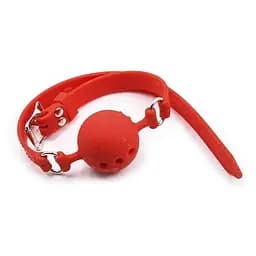 Силиконовый кляп для BDSM Красный K0765-2