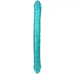 Фалоімітатор двосторонній Doc Johnson Crystal Jellies Double Dong