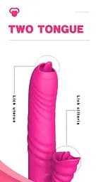 Вібратор Angelia USB 3 функції поштовхів / 20 вібрацій Pink Boss Series 26-00142 98776 - мініатюра 6
