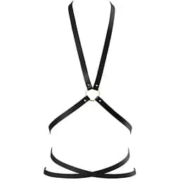 Портупея из экокожи Bijoux Indiscrets Ma – Multi-Way Body Harness Black