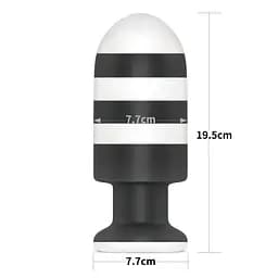 Анальна пробка - X-Missioner Butt Plug 7.5" - мініатюра 3