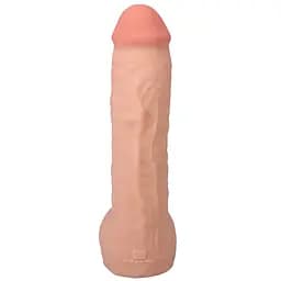 Фалоімітатор Doc Johnson The Realistic Cock ULTRASKYN 12 Inch Hung with Balls Vanilla - мініатюра 3