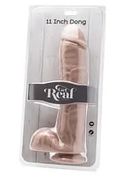 Фалоімітатор Get Real 11 Inch Dong 29 см тілесний - мініатюра 2