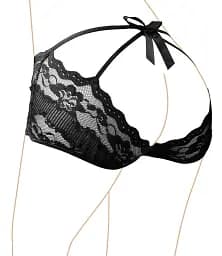 Трусики Cottelli Collection Panties XL чорний - мініатюра 5