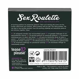 Еротична гра Tease Please Sex Roulette Kamasutra (фіолетовий) - мініатюра 4