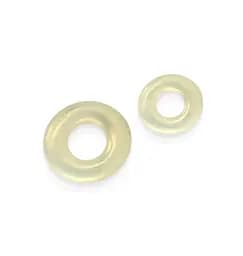 Эрекционное кольцо Fantasia Double Stack 2 шт (желтый)