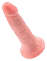 Фалоімітатор King Cock 5 inch 14 см (тілесний) - мініатюра 8