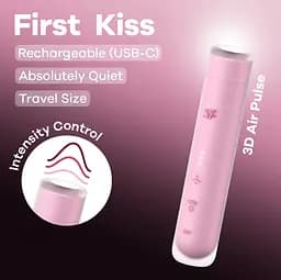 Кліторальний стимулятор Satisfyer First Kiss - мініатюра 2
