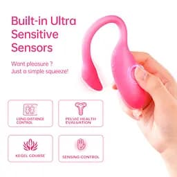 Смарт-віброяйце Magic Motion Flamingo Max Pink Magic Motion SX2194 101049 - мініатюра 6
