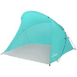 Палатка-ракушка Outtec пляжная самораскладная  XXL бирюзовая