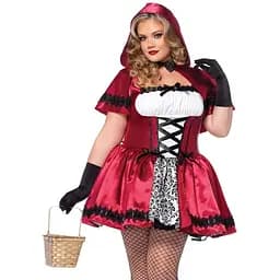 Костюм червоної шапочки Leg Avenue Gothic Red Riding Hood 1X-2X - мініатюра 7
