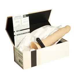 Фалоімітатор Naked Addiction – 9” Silicone Dual Density Bendable Dildo - Vanilla - мініатюра 8