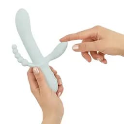 Вібратор Fleshlight Good Vibes Only Sage, 22.2 см (блакитний) - мініатюра 8