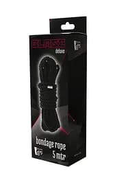 Мотузка для бандажаBlaze Deluxe Bondage Rope 5m Black, Чорний - мініатюра 2