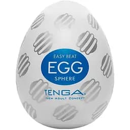 Мастурбатор яйцо Tenga Egg New Standard Sphere белый