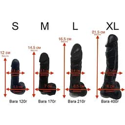 Крафтове мило-член із присоскою Чистий Кайф Red Size M - мініатюра 5