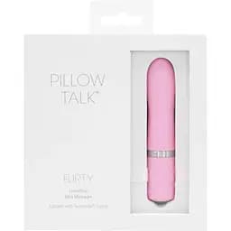 Вібратор Pillow Talk Flirty із кристалом Сваровськи гнучка головка - мініатюра 8