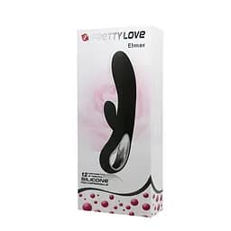 Вібратор Pretty Love Elmer Vibrator Black - мініатюра 3