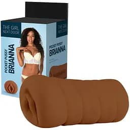 Мастурбатор Dreamtoys The Girl Next Door Brianna коричневый