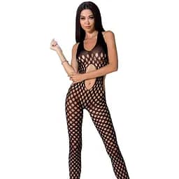 Бодистокинг Passion BS065 комбинезон крупная сетка S/M/L black