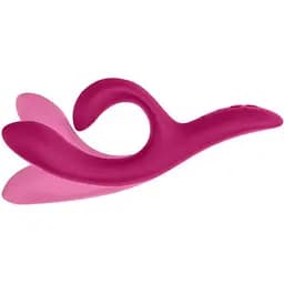 Смарт-вібратор кролик We-Vibe Nova Fuchsia регульований кут нахилу ствола - мініатюра 2