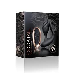 Анально-вагинальный вибратор для пар Rocks Off Cocktail Black Rocks Off SO5482 91927