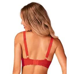 Бюстгальтер Obsessive Belovya XL/2XL червоний - мініатюра 2