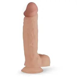 Фалоімітатор EasyToys Glynn, 24 см (тілесний)