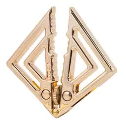 Затискачі для сосків з легкою підвіскою LOCKINK Adjustable Nipple Clamps with Light Pendant - Golden LOCKINK SX0848 99872 - мініатюра 7