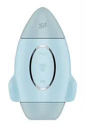 Вакуумний стимулятор Satisfyer Mission Control Blue - мініатюра 1