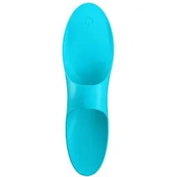 Вібратор на палець Satisfyer Teaser Блакитний - мініатюра 4