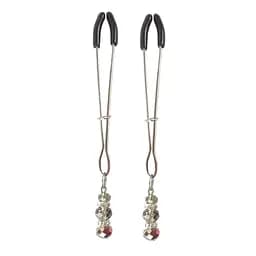 Затискач для сосків Art of Sex - Nipple Clamps Lovely, Сірий - мініатюра 2