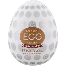 Мастурбатор яйцо Tenga Egg Stronger Crater белый