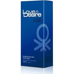 Туалетна вода з феромонами для чоловіків Love & Desire for Men, 15 ml - мініатюра 3