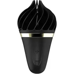 Мороженка спинатор Satisfyer Lay-On Sweet Treat Чорний