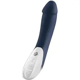 Вибратор Mystim Terrific Truman 27 см синий