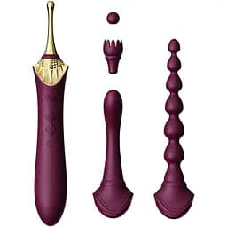 Вибратор Zalo Bess 2 21.8 см фиолетовый