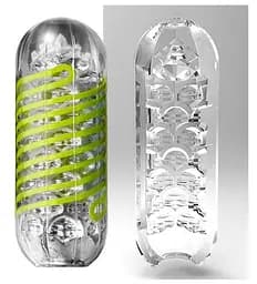 Мастурбатор Tenga Spinner Shell зелений - мініатюра 5