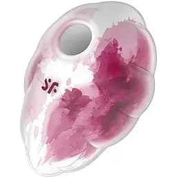 Вакуумный стимулятор клитора с вибрацией Satisfyer Cloud Dancer розовый