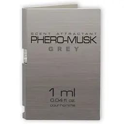 Духи з феромонами для чоловіків Aurora Phero-musk Grey, 1 ml