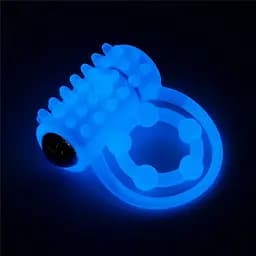 Віброкільце для члена Lumino Play Vibrating Penis Ring, світиться у темряві LOVETOYS 66-LV343216 103657 - мініатюра 5