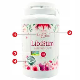 Капсули для підвищення лібідо жіночі LoveStim LibiStim (30 капсул) - мініатюра 2