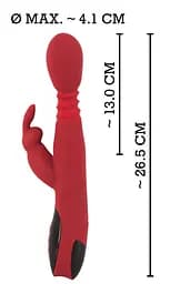 Мультифункціональний вібратор - Silicone Rabbit Vibrator You2Toys 42-05940670000 91833 - мініатюра 4