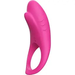 Ерекційне кільце Boss Series Vibro Shark 6 см рожевий