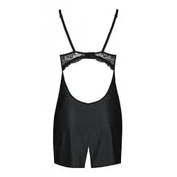 Бебі-дол з еко-шкіри та мережива Loona Chemise black - Passion L/XL - мініатюра 6